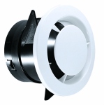 Bouche ventilation - Fixe - Diamtre 80 mm - Manchon Placo - Atlantic 422147
