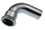 Coude � sertir 90� - Tube Acier Electrozingu� - M�le / Femelle 22 mm - Comap Xpress