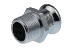 Raccord mixte filet� - Electrozingu� - Z7243G VSH Press - A sertir et � visser m�le - 22 - 20 x 27 - Comap M6202317