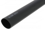 Gaine thermor�tractable noire de 38 � 12 mm paroi �paisse
