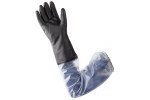 Gants chimique en PVC - Dbouchage et produits chimiques - Longue manchette - Taille 10 - Ceta 273-307-10-6