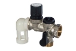 Groupe de s�curit� - Pour chauffe eau - Coud� inox - Comap 889216