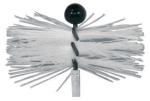 Herisson polyamide - ramonage par le bas - PVC - Diamtre 100 - Progalva 1611