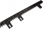 Cr�maill�re en nylon arm� - Module 4 - 22 x 22 mm - 1 M�tre - BFT D221073