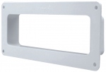Bride murale - Pour conduit Plat PVC rigide - 55 x 220 mm - Unelvent 833640