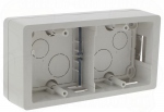 Cadre pour installation en saillie Blanc 2P Legrand Cliane