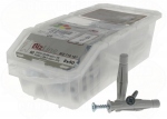 Cheville MM 8x50mm avec vis. Boite de 60