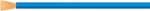 Fil Souple - H07-VK - 1 x 1.5 mm� - Bleu fon�� - RAL 5015 - Couronne de 100 M�tres