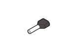 Embout de cablage - Double - 2 x 1.5 mm� - 8 mm - Noir - Boite de 100 - Cembre PKT1508