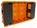 Boite multi-mat�riaux multim�dia 2 x 5 modules Legrand Batibox