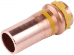 R�duction � sertir - Pour tube cuivre - Gaz - M�le / Femelle - Diam�tre 28 - 18 mm - Comap 5243VG2818
