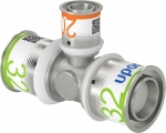 T� � sertir - R�duit - S-Press PLUS - 32 mm vers 20 mm vers 32 mm - Uponor 1070581