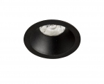 Spot encastr� � LED - GU10 - D�co - Rond - Fixe - IP20 - Noir - Europole 26820