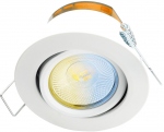 Spot encastr� � LED - ONExD2W - Basculant - 7W - CCT - IP65 - Blanc - Abi - Aurora DL158330