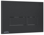 Plaque de commande - Pour b�ti-support Alterna CONCERTO 2 - Noir - Alterna 4263816