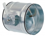 Registre de r�glage - Commande manuelle - Diam�tre 160 mm - Atlantic 523452