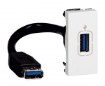 Prise USB - Prconnecte - Legrand Mosaic - Legrand 078746