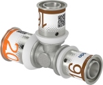 T� � sertir - R�duit - S-Press PLUS - 20 mm vers 16 mm vers 16 mm - Uponor 1070567