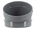 Coude PVC - M�le / Femelle - Secteur 30� - Diam�tre 100 mm - Nicoll ST3