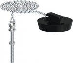 Bouchon - Avec cha�ne et borne - Diam�tre vidage 55 � 58 mm - Gripp 219468