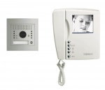 .Kit vid�o noir et blanc 2 fils Swing platine encastr�e 1 appel
