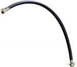 Flexible gaz - Caoutchouc - Butane / Propane - Ecrou bouteille - 45 cm - Banides et Debeaurain B88606