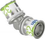 Coude � sertir - 45� - S-Press PLUS - 32 mm vers 32 mm - Uponor 1070546
