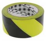 Scotch vinyle 3M 764I Jaune et Noir largeur 50 mm