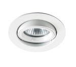 Spot encastrable - Rond - Europole Be Better - Culot GU10 - Blanc Mat - Orientable - 1/4 T - Europole 2414