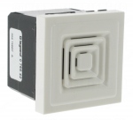 Sonnerie � timbre �lectronique 2M blanc Legrand Mosaic