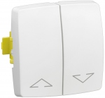 Va et vient - Double - Pour volets roulants - Composable - Blanc - Legrand 086113L