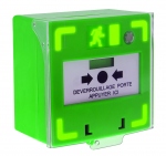 Bouton bris de glace - Vert - D�clencheur pour issues control�es - Aiphone BDVL