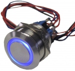Bouton poussoir - Lumineux - NO/NF - Diam�tre 19 mm - Urmet O/33