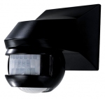 D�tecteur de mouvement avec d�tection � 150 et 360 degr�s noir