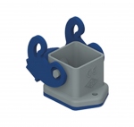 Embase encastr�e - 1 Levier - Gabarit 21.21 - SERIE TTYPE-H - ILME CKH03I