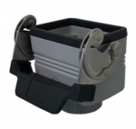Capot prolongateur - 1 levier - Avec joint - Sortie verticale - PG16 - Gabarit 44.27 - ILME CHV06LG