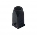 Capot plastique - Noir - Sortie verticale - PG11 - Gabarit 21.21 - S�rie CK - ILME CK03VNS