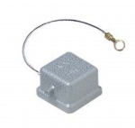 Couvercle m�tallique - Sans joint et pivots - Pour inserts m�les - Gabarit 21.21 - ILME CKA03CA