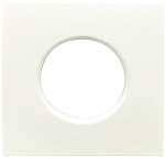 Collerette aluminium - Fixe - Pour ONEX - IP65 - CARREE - Pour DL150174 & - Abi - Aurora DL155926