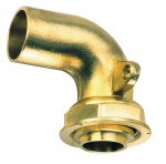 Raccord 2 pi�ces - Coud� � 90� - A joint plat - Compteur BD2315 - Ecrou 6/20 - Banides et Debeaurain 0231523
