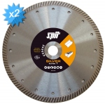 SPIT X-TREME SILVER Turbo - 2 Disques diamant diam�tre 150 mm