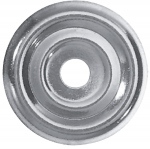 Rosace Plate - Diamtre 25 mm - Boite de 100 pices