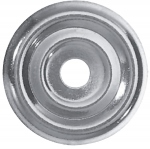 Rosace Plate - Diam�tre 25 mm - Boite de 100 pi�ces