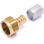 Raccord droit � �crou fixe - Tube PER � sertir - Diam�tre 25 vers Femelle � visser 20 x 27 - Altech