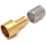 Union mixte � sertir - Tube PER - Cuivre Diam�tre 18 vers PER Diam�tre 20 - Altech