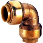 Coude instantan� 90� - Tube Cuivre - Femelle / Femelle - 18 mm - Comap Tectite Classic