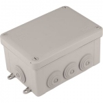Boite de d�rivation - IP55 - 105 x 105 mm - Couvercle � vis 1/4 de tour - lot de 25 - Bizline 100105