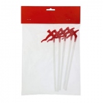 Lot de 5 pipettes de rechange - Pour cartouches de mousses polyur�thane - Bizline 710586