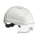 Casque �lectricien - Confort vista - Blanc - Avec surlunettes - Bizline 731686