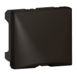 Sortie de cable - 2 Modules - Noir Mat - Legrand 079150L